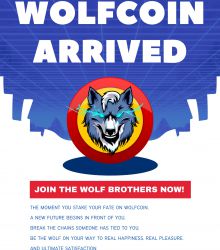 Wolfcoin has arrived, everyone be careful
