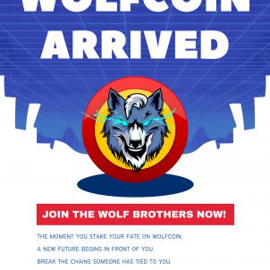 Wolfcoin has arrived, everyone be careful