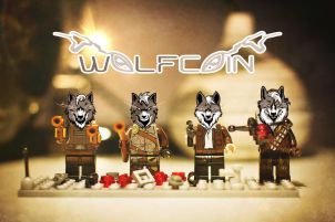 There's nothing to be afraid of when we're together!! WOLFCOIN!!