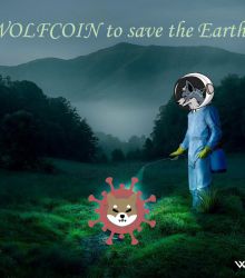 지구를 살리는 울프코인 - WOLFCOIN to save the Earth.