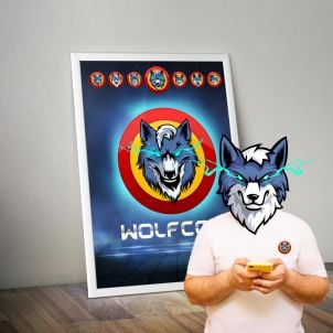 Leo wolf who loves Wolfcoin