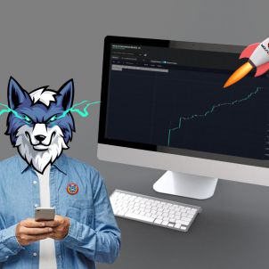 Wolfcoin is cruising today