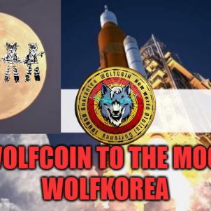 WOLFCOIN TO THE MONN - WOLFKOREA - 울프코인