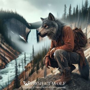 Project wolf 옐로스톤 국립공원.