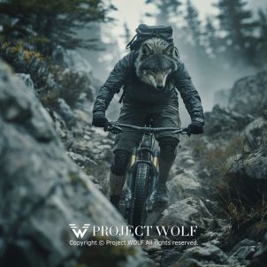PROJECT WOLF!! WOLF Mountain Biking!!