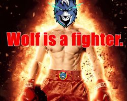 Wolf is a fighter !!  "WOLFCOIN"