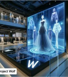 Project Wolf  울프는 최첨단 기술로 패션을 제작한다.