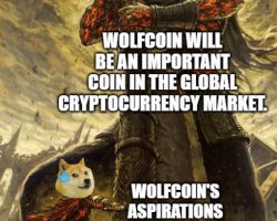 Wolfcoin will be an important coin in the global cryptocurrency market.