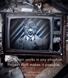 WOLF-CHAIN WORKS IN ANY SITUTION.  PROJECT WOLF MAKES IT POSSIBLE.  WOLFCOIN.