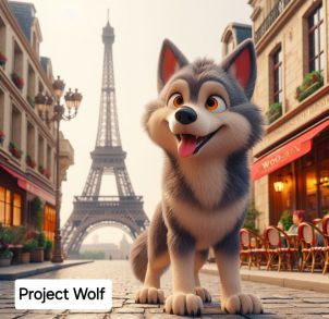 Project Wolf 프랑스 파리 거리를 누비는 우리 율프~!^^