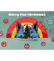 Merry Christmas with WOLFCOIN