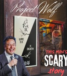 THIS MAN'S SCARY STORY. PROJECT WOLF. WOLFCOIN.
