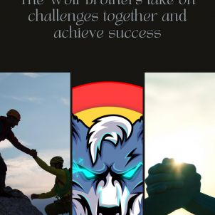The Wolf brothers take on challenges together and achieve success "WOLFCOIIN"