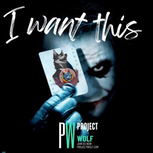 I WANT THIS. PROJECT WOLF. WOLFCOIN.