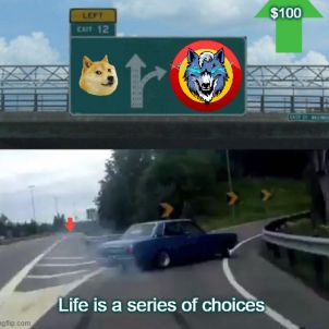 WOLFCOIN Life is a series of choices