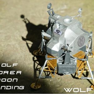 WOLF KOREA MOON LANDING : WOLFCOIN