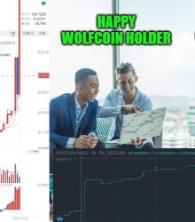HAPPY WOLFCOIN HOLDER