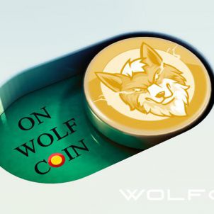 Always "ON WOLFCOIN". Never turn off, Never stop, Never Give up.