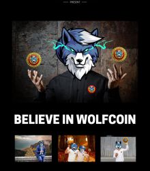 Wolfcoin Twitter Promotion present