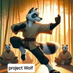 project Wolf 이건 쿵푸팬더인가 울프팬더인가~!^^