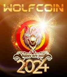 Happy new year, BROS!(WOLFCOIN MEME)