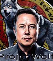 WOLFCOIN MEME Wolf & Elon Musk