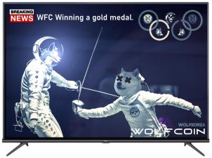WFC Winning a gold medal : WOLFCOIN