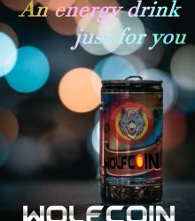 Wolfcoin is an energy drink just for you