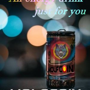 Wolfcoin is an energy drink just for you