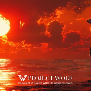 Project Wolf 석양을 바라보는 울프