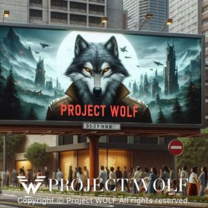 Project Wolf 도시의 전광판