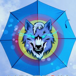 Umbrella for men who are tired of the rain and wind of the world!! WOLFCOIN!!