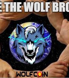 We are the wolf brothers "WOLFCOIN"