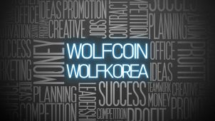 Flip a switch in your mind called WOLFCOIN. You'll be filled with bright, bright happiness.