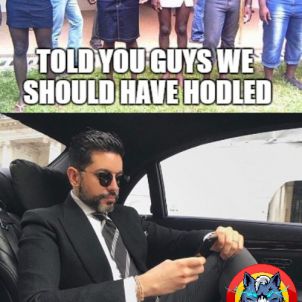 FOOLS THEY NEVER LISTENED ANYWAY -WOFLCOIN HODL