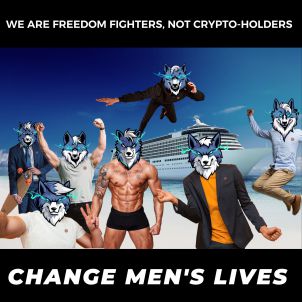 Our coin that changes men's lives, Wolfcoin