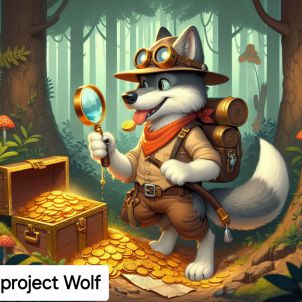 project Wolf 울프와 함께 라면 보물을 찾을 수 있어~!^^