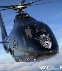 WOLF-HELI (One of vehicles of Wolf bros) : WOLFCOIN