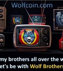 Let's be with Wolf Brothers! "WOLFCOIN"