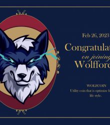 Congratulations on joining Wolfforce!(WOLFCOIN MEME)
