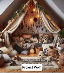 Project Wolf 자녀들에 선물 주고픈 울프인형 방~!