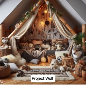 Project Wolf 자녀들에 선물 주고픈 울프인형 방~!