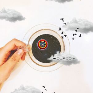 Have a cup of WOLFCOIN.