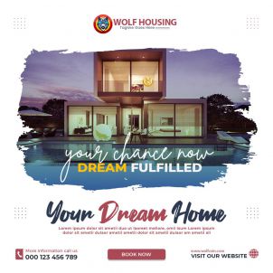 WOLFCOIN CAN PAY FOR ANY HOUSE : WOLF HOUSING BUSINESS