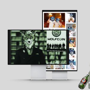 TAKE A REST WITH WOLF BEER AND WATCHING TV ON YOUR WEEKEND : WOLFCOIN REST TIME.