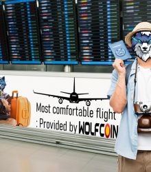 MOST COMFORTABLE FLIGHT : WOLFCOIN WILL PROVIDE.