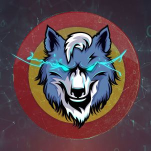 Wolfcoin high quality logo image series 1