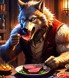 PROJECT WOLF MEME 늑대는 고기를 먹는다