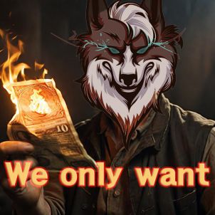 We only want Wolfcoin.