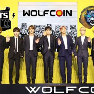 BTS also loves WOLFCOIN